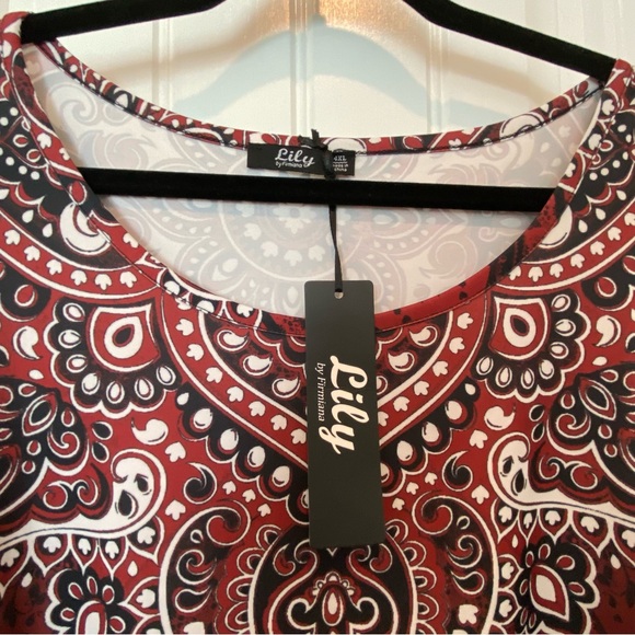 Lily by Firmiana Blouse Size 4X - Picture 2 of 5